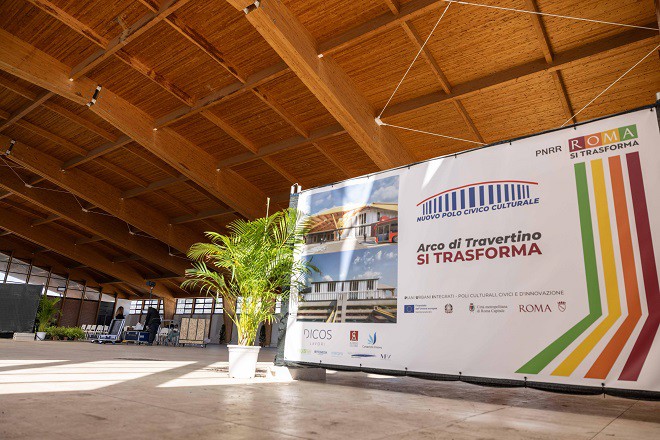 Polo culturale Arco di Travertino, avviati lavori del PNRR