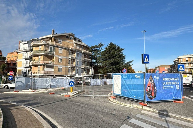 Trionfale, nuove chiusure dal 9 giugno per lavori rete idrica