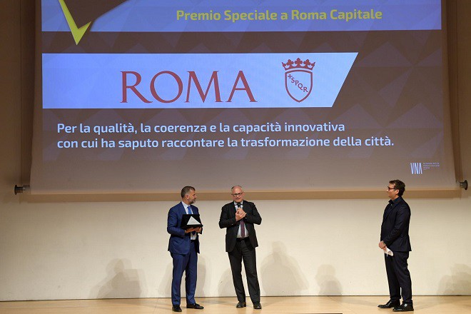 Comunicazione innovativa e moderna, premiata Roma Capitale